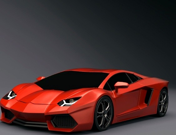 Lamborghini Aventador restyled