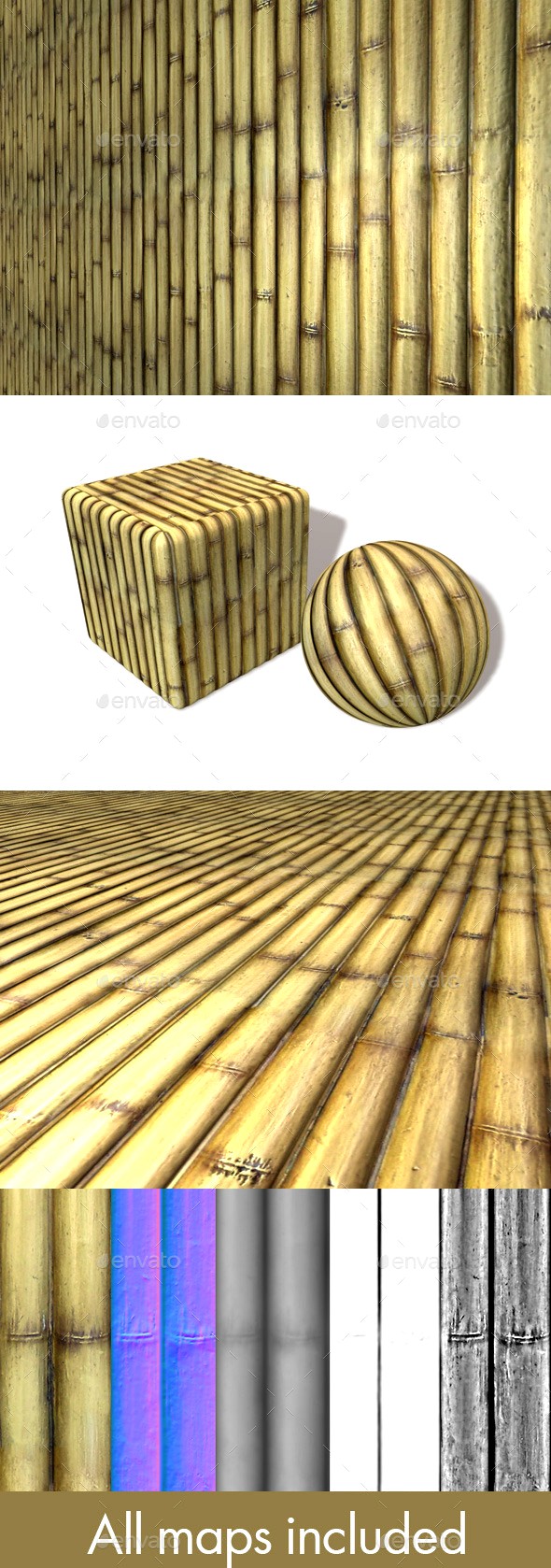 Bamboo Seamless Texture