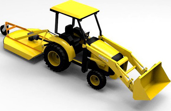 Concept Car Kubota Tractor