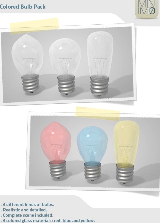 Colored Bulb Pack