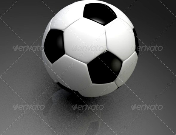 3D Model of Soccer Ball