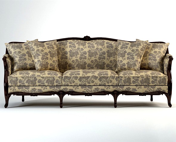 High quality model of classic sofa