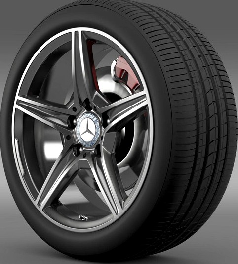 Mercedes Benz C 400 4Matic AMG line wheel