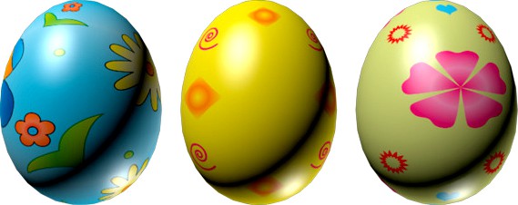 Easter Eggs Set 01