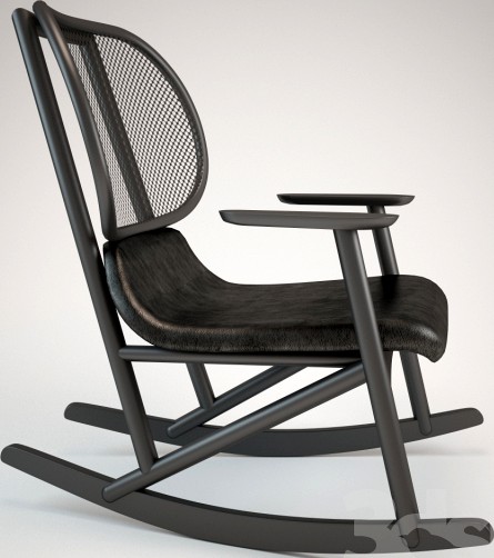 Klara Rocking Chair by Moroso