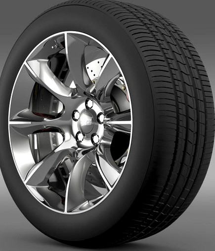 Dodge Challenger SRT wheel
