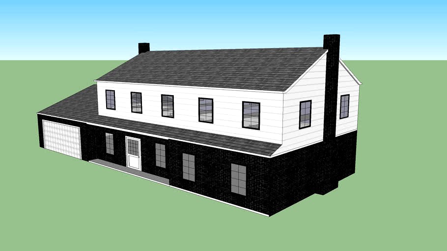 Black Brick House