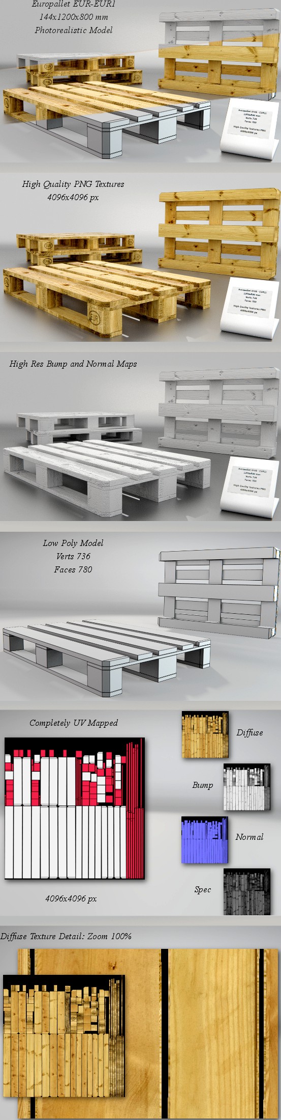 Low Poly Europallet