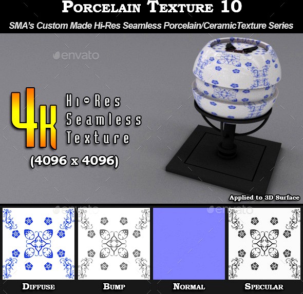 Hi-Res Porcelain Texture - 10