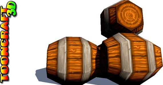 Chunky Wooden Barrels