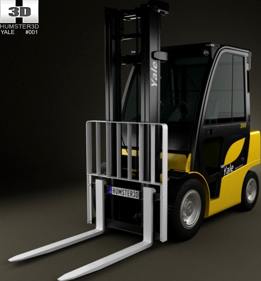 Yale GDP 35VX Forklift 2012