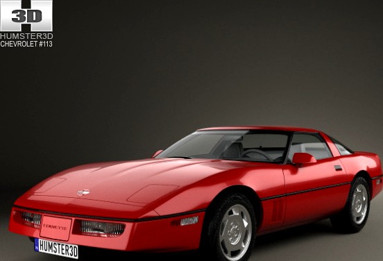 Chevrolet Corvette (C4) coupe 1983