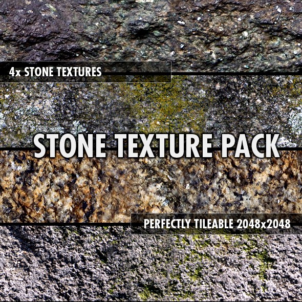 Stone Textures Pack (x4)