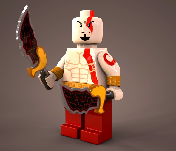 Lego Kratos