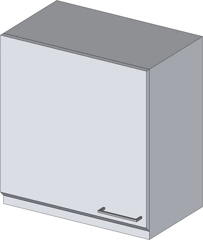 Aufsatzschrank, 305-162, 600x630x360mm, 1 Tür links