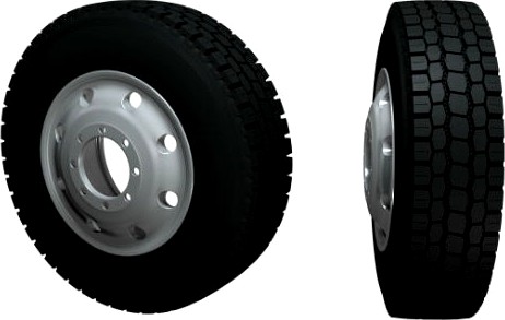 Model of cargo wheel