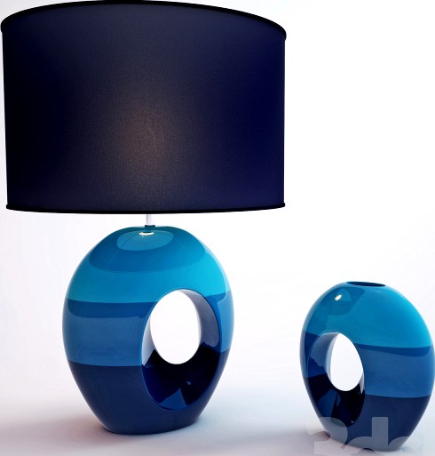 Table lamp TOP GREY &amp;amp; BLUES