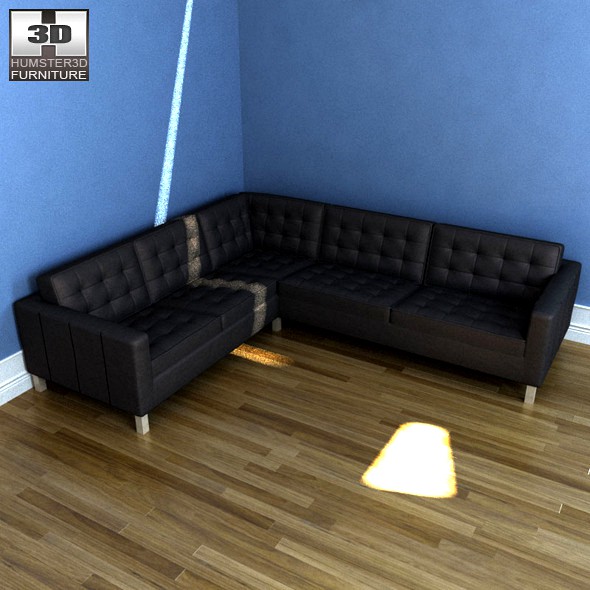 IKEA KARLSTAD corner sofa - 3D Model.