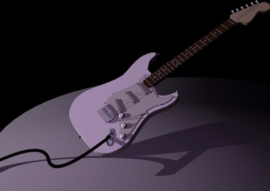 Guitar Based on Fender