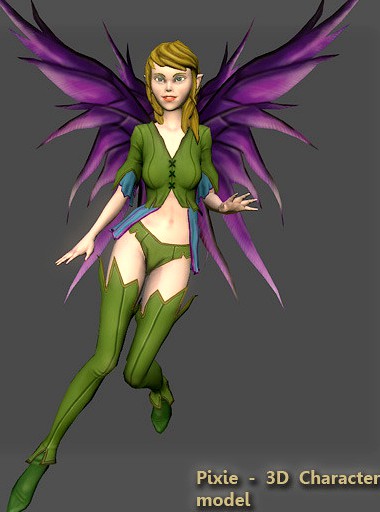 Pixie - 3D Character