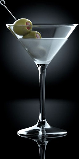 Frozen Martini drink
