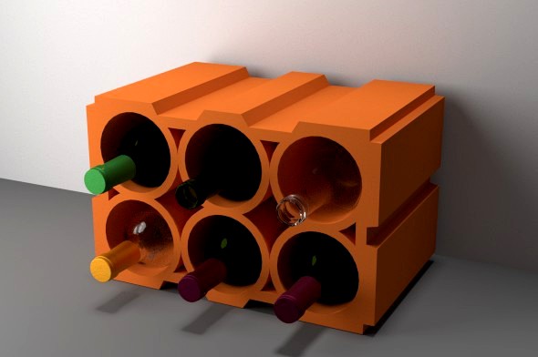 Wine Rack Bricks