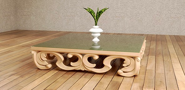 SCULPTED TABLE