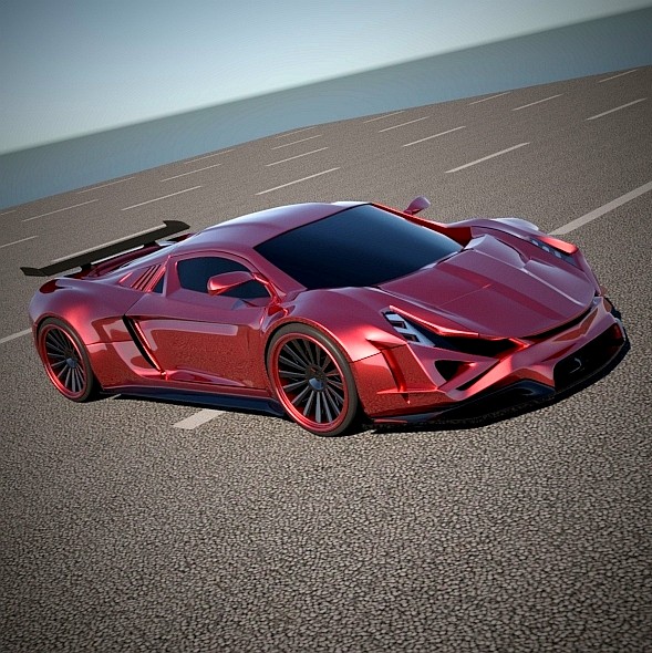 Eratros supercar concept