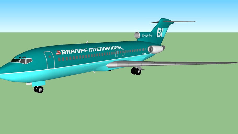 Braniff International Airlines 727-127C (1981)