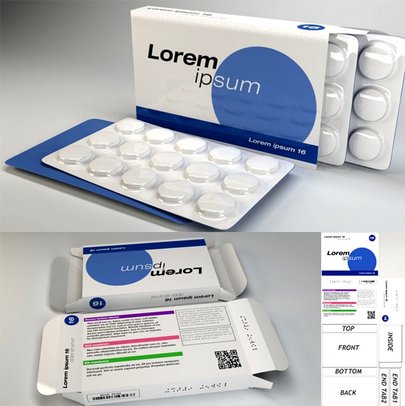 Medicine Pill Packet