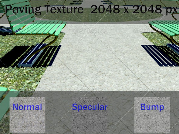 Ground Paving Texture