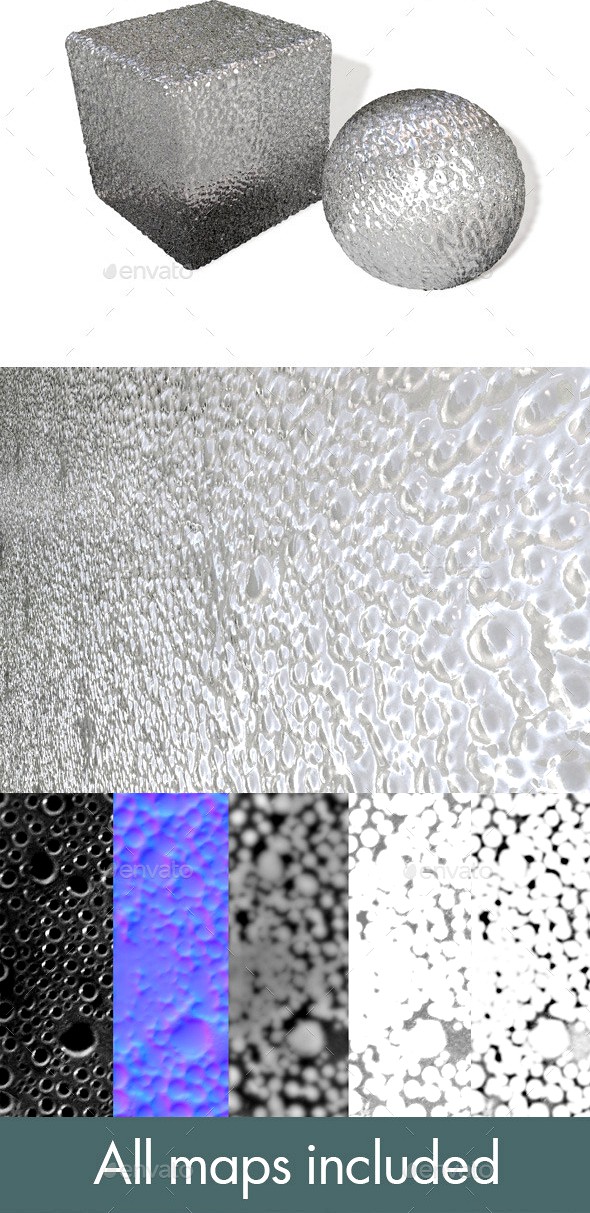 Water Droplets Seamless Texture
