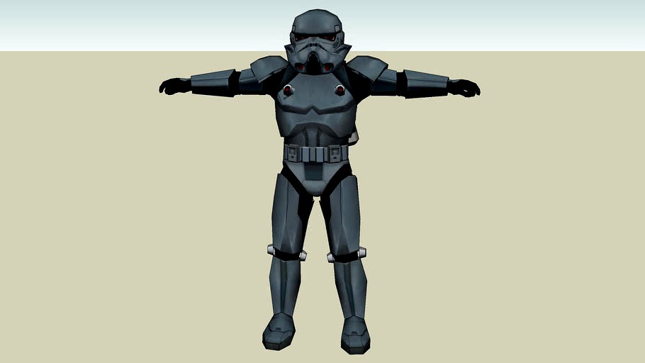 Imperial Dark trooper Phase Zero