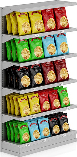 Market Shelf - Potato chips