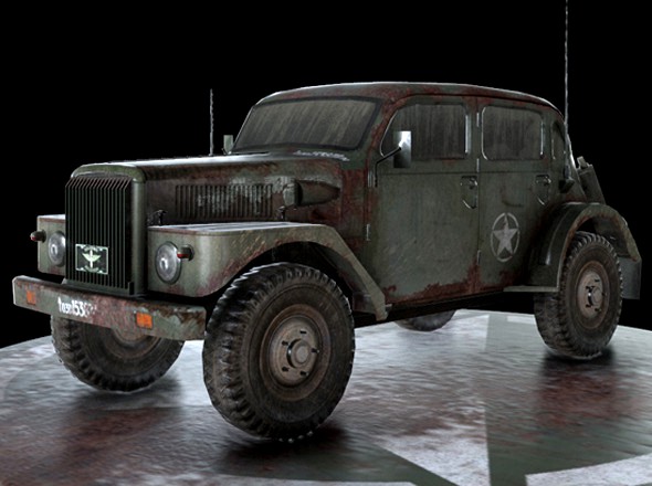 WW2 Military Vehicle Volvo