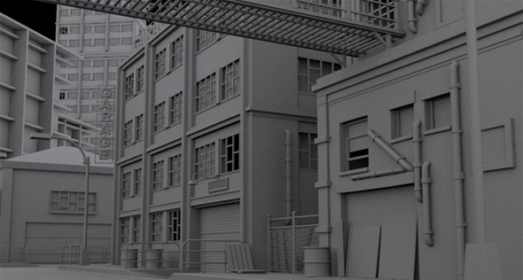 The Street - Exterior Model