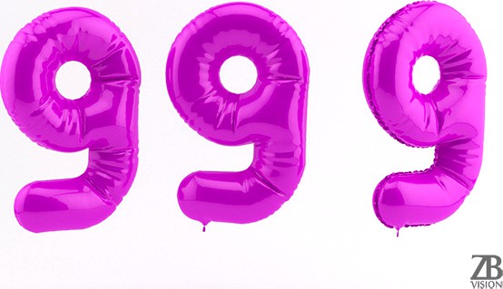 9 nine balloon