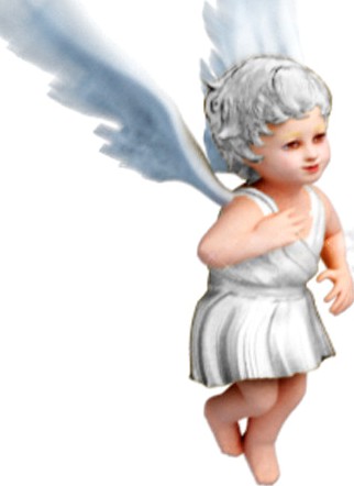 Animated Angel With Lighting And Texture