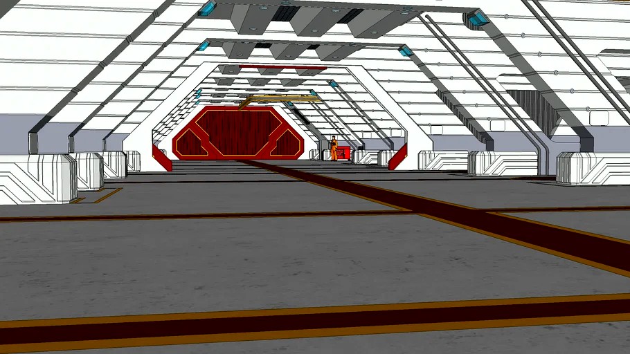 Battlestar Galactica Project - Standard Hangar Bay
