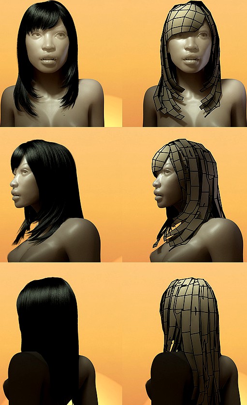 Female Hair Style 005