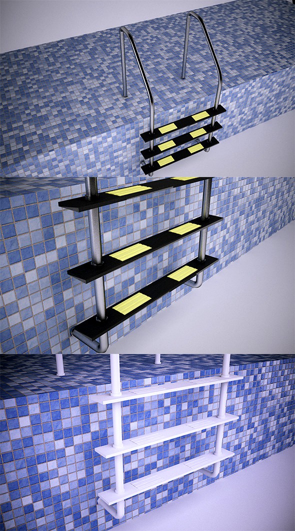 Pool Ladder (VrayC4D)