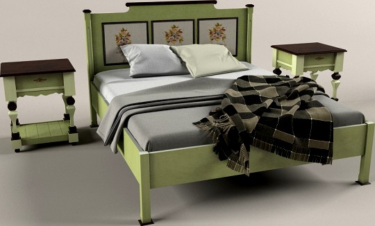 Country Suite Bed double