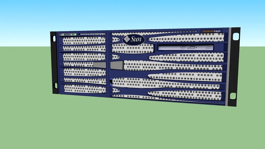 Sun Microsystems SunFire V440 rack server