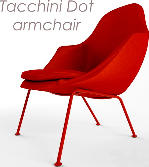 Tacchini Dot armchair