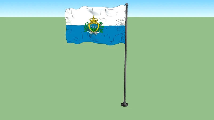 Flag of San Marino (1862-2011)