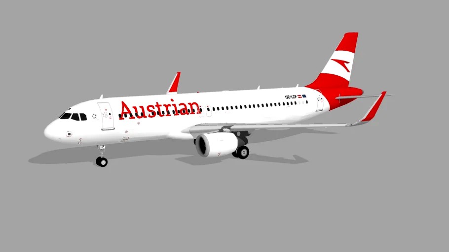 Austrian Airlines (OE-LZF) - Airbus A320-214 (2019)
