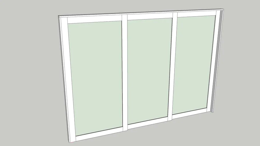 Corredera tricarril parametrica