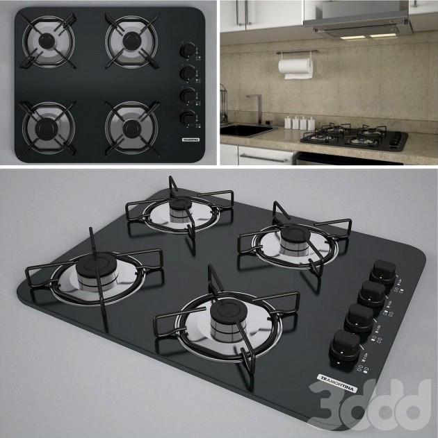 Cooktop Tramontina Brasil 4GG 55