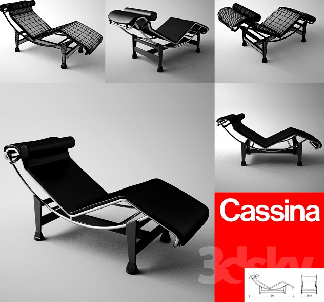 Chaise lounge chair Cassina
