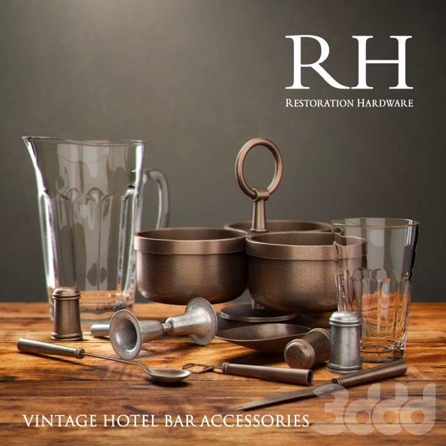 Restoration Hardware - Vintage Hotel Tableware II